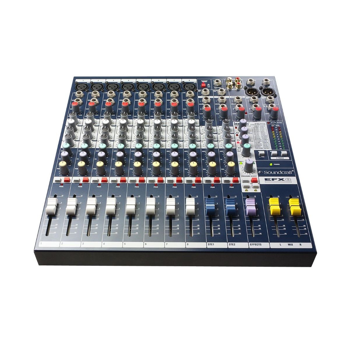Mezclador Soundcraft EFX8 de efecto Lexicon de 8 canales de alto rendimiento image number null