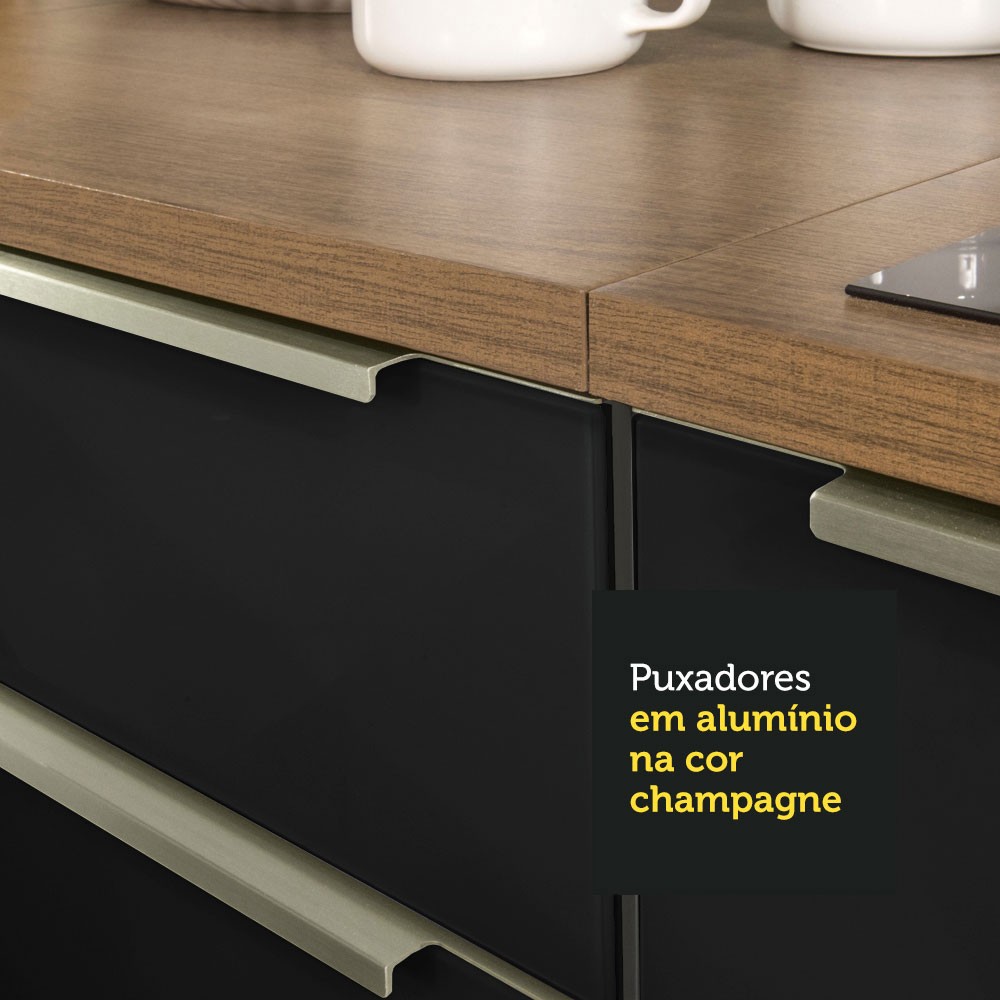 Gabinete Bajo Cocina Madesa Lux 80cm Sin Encimera MN. image number null