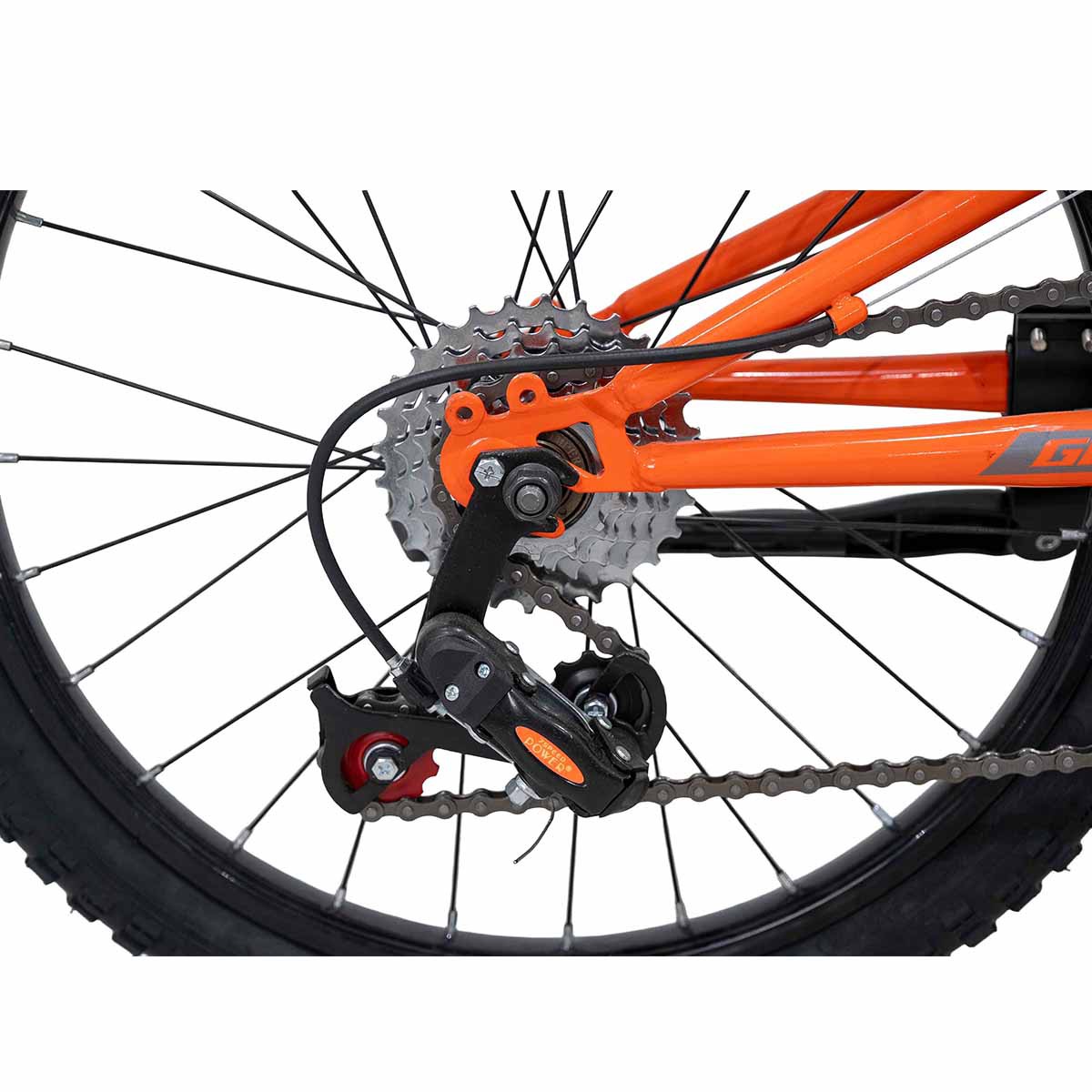Bicicleta Infantil Rodada 20 de Acero Ghost Nautilus Color Naranja image number null