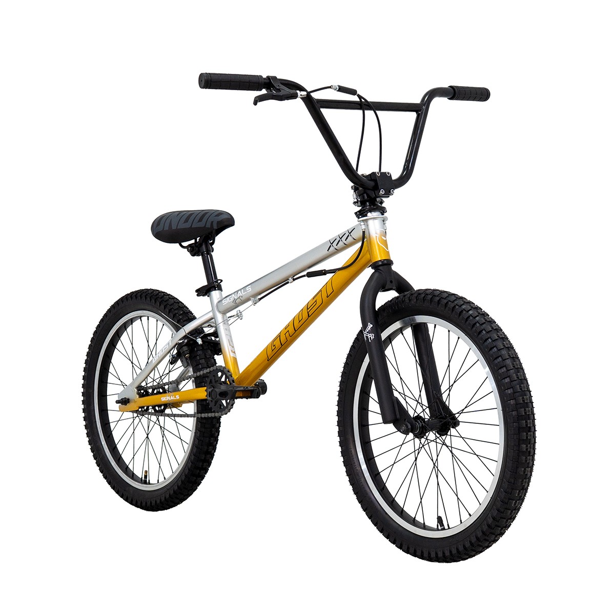 Bicicleta Infantil Rodada 20 de Acero Ghost Signals Freestyle Color Oro image number null