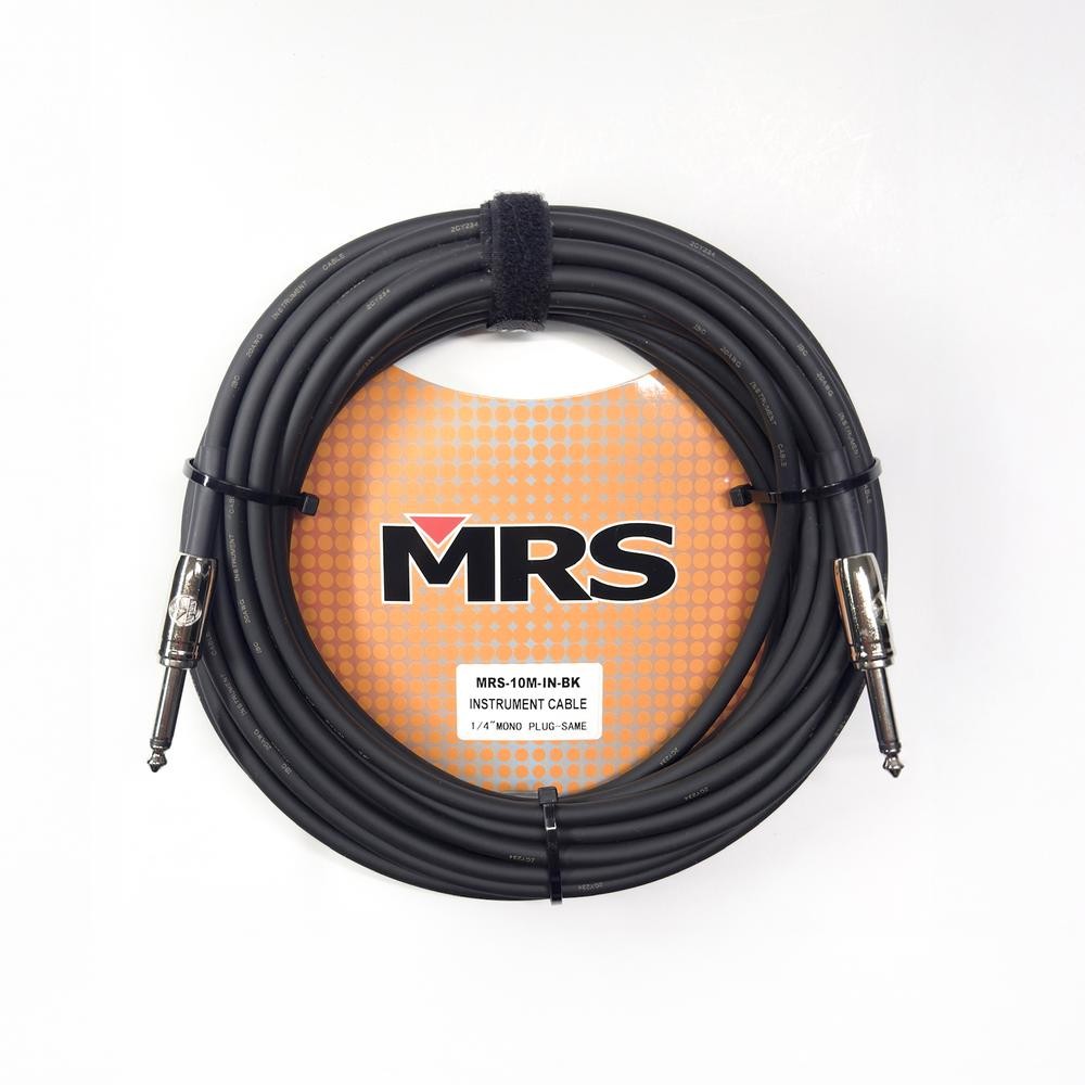 Cable para Instrumento de 1/4 de 10 metros MRS-10M-IN-BK MORRISON image number null