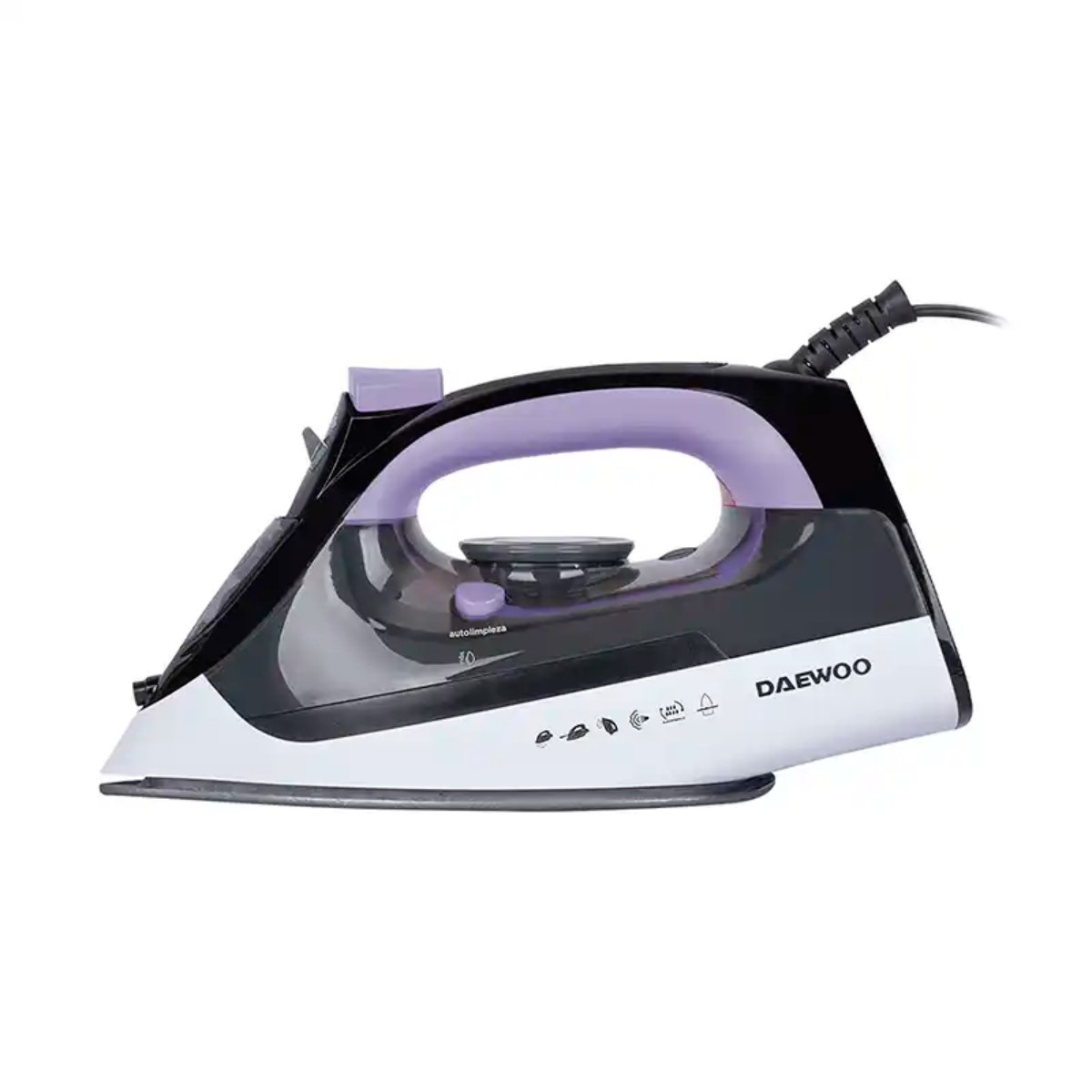 Plancha de Vapor Daewoo DSI-9202 180ML / 1100W Ng/Mor ENDY2 image number null