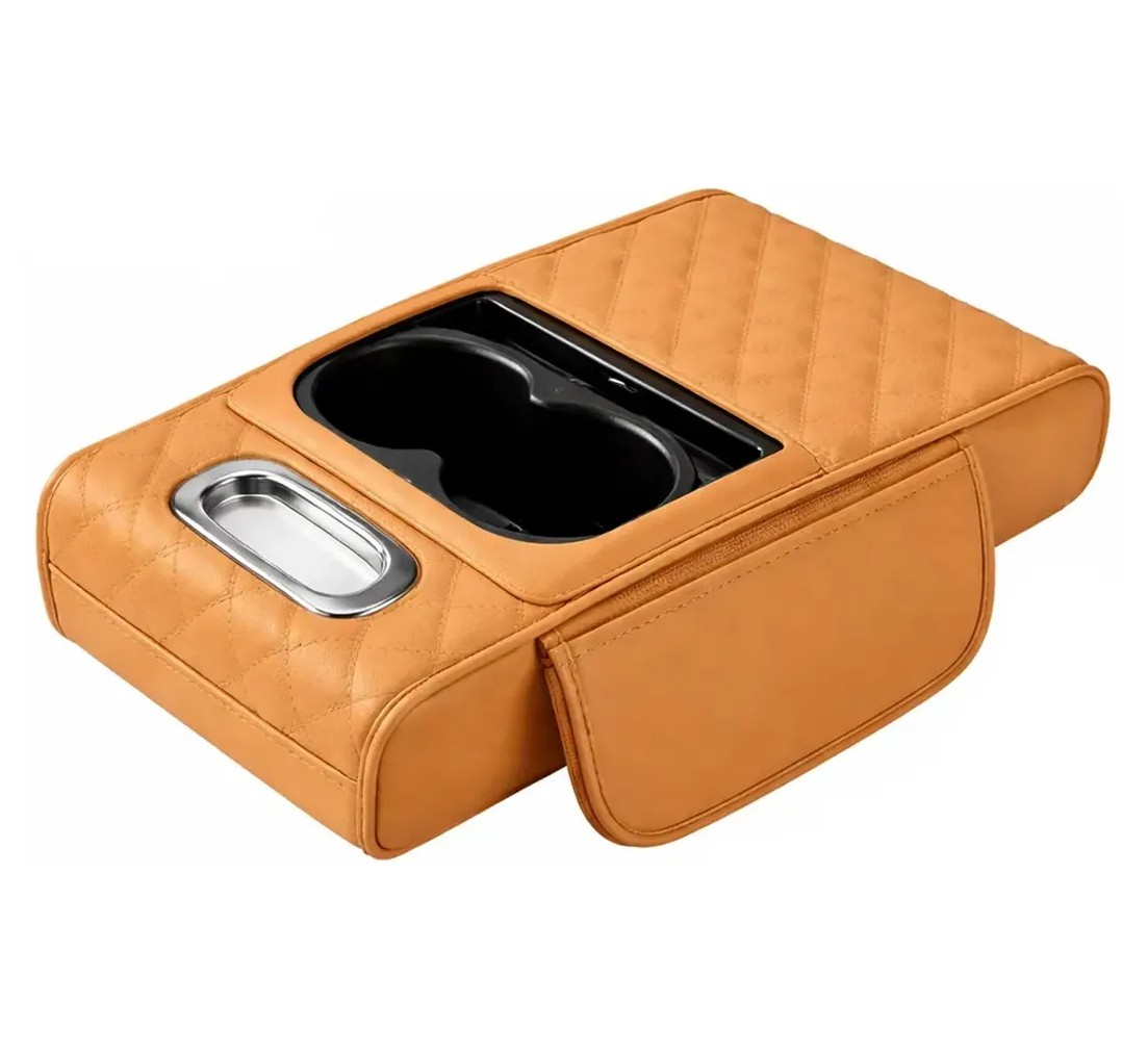 Organizador Central Coche Multifunci&oacute;n Marron image number null