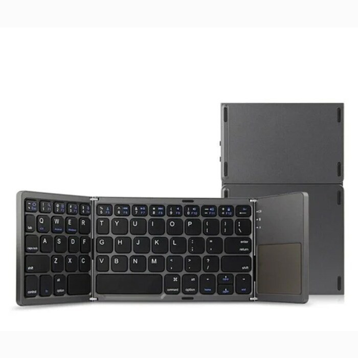 Teclado Inal&aacute;mbrico con trackpad para Windows y Mac . image number null