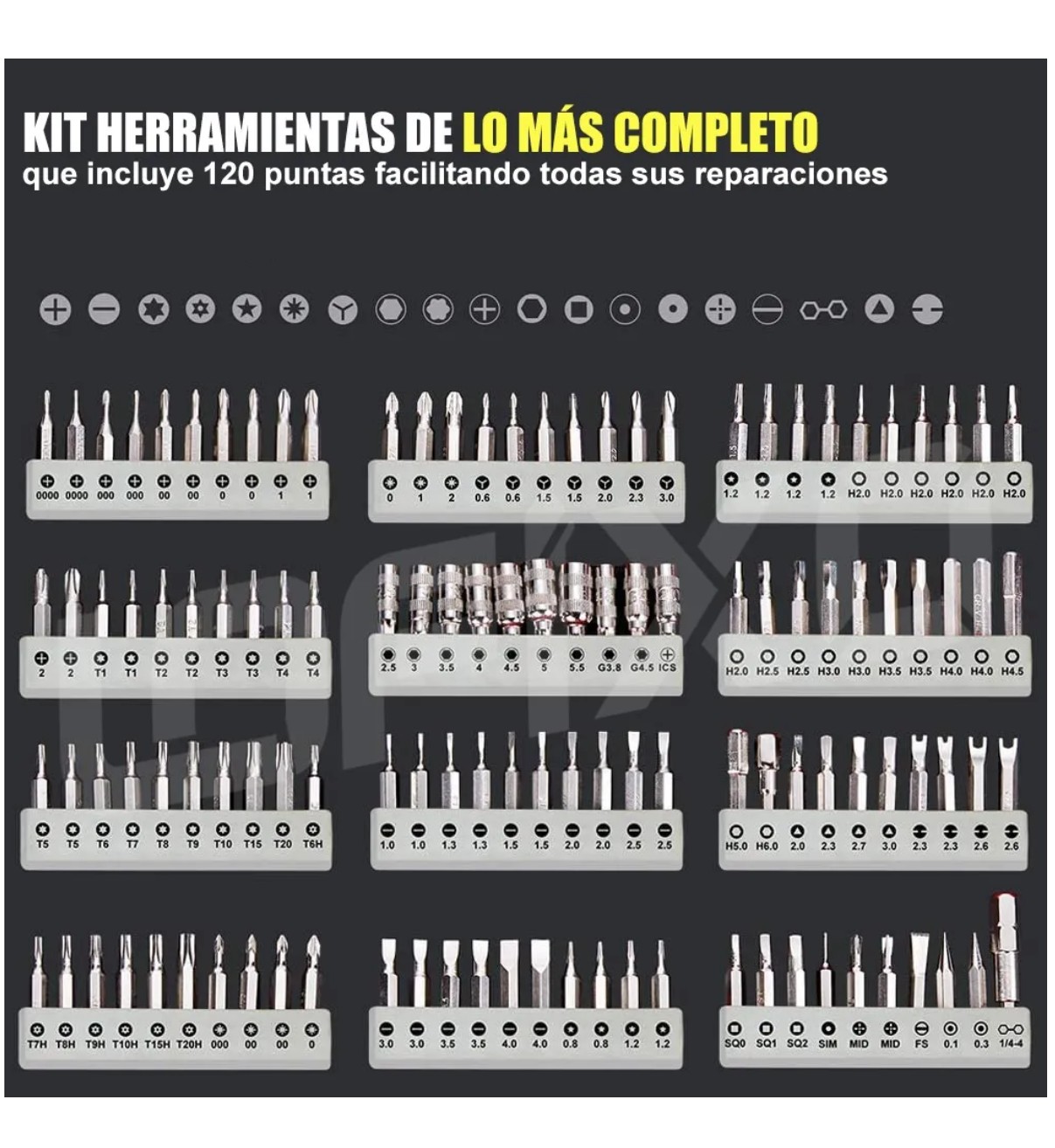 Kit De Herramientas Desarmador Belug Reparar Reloj Ps4 Celular Mac image number null
