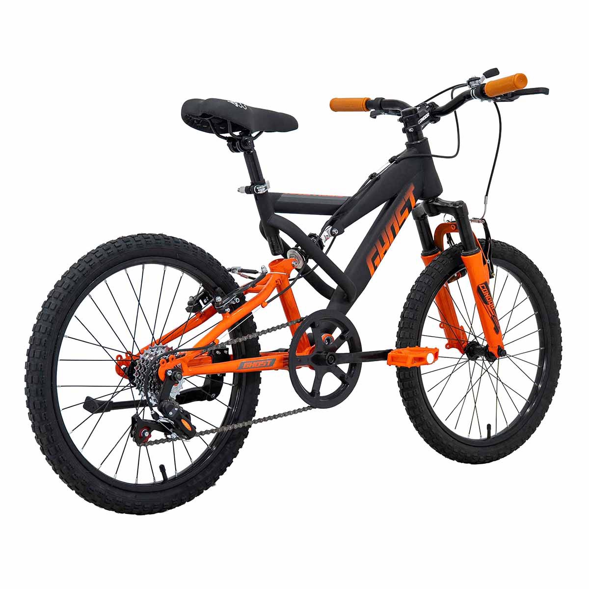 Bicicleta Infantil Rodada 20 de Acero Ghost Nautilus Color Naranja image number null