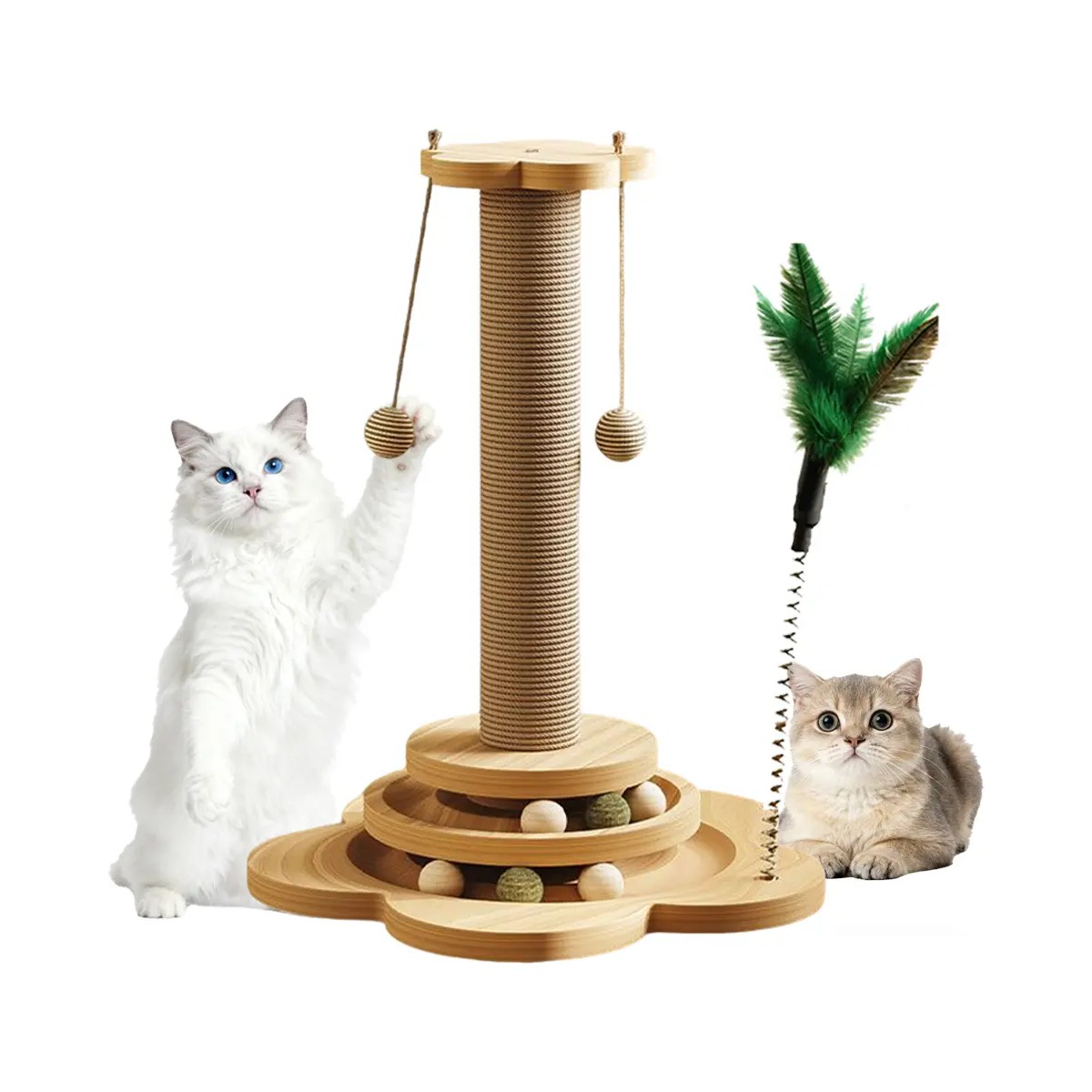 Rascador Gatos Con Sisal image number null