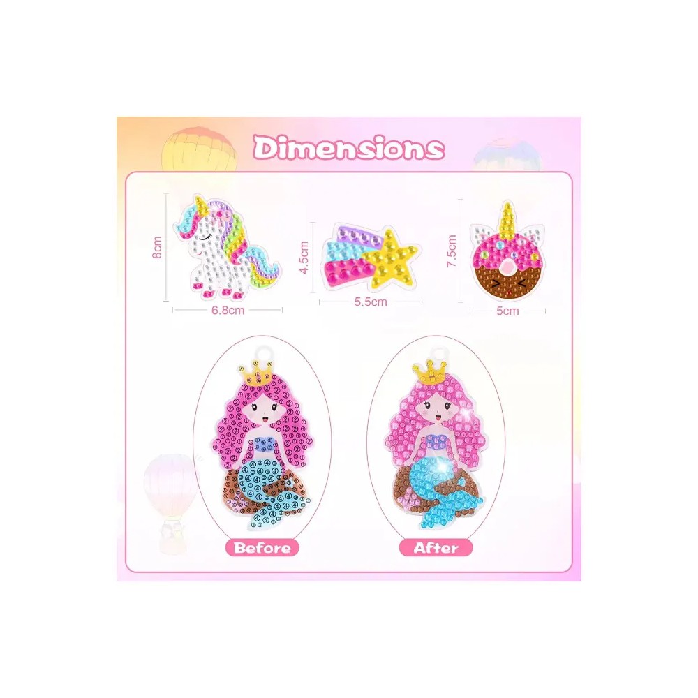 15 Kit Ni&ntilde;os Diy Pinturas Diamante 5d Decorativas Pegatinas image number null