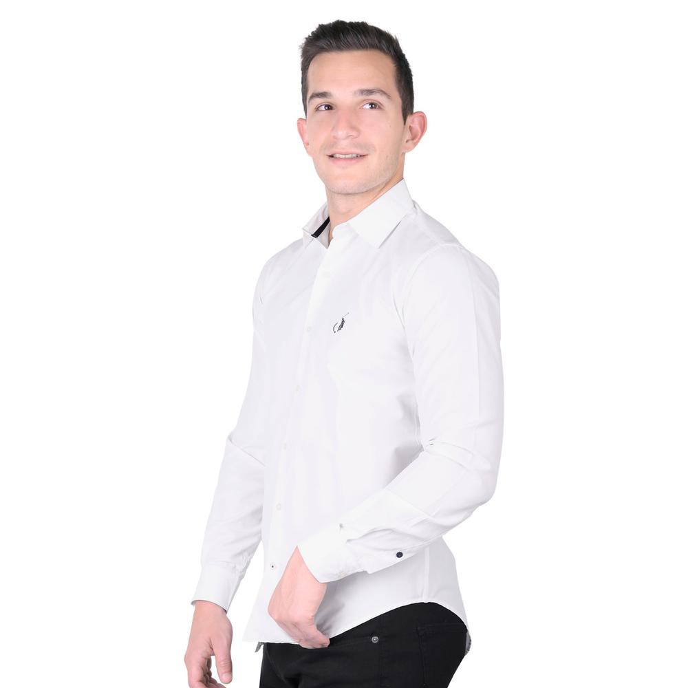 Camisa Hombre Casual Blanco Long Beach Polo Club 75105202 image number null