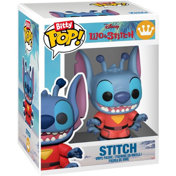 Funko Pop Bitty Ride Stitch con Nave Roja Lilo y Stitch Figura Coleccionable Mini Veh&iacute;culo Original image number null