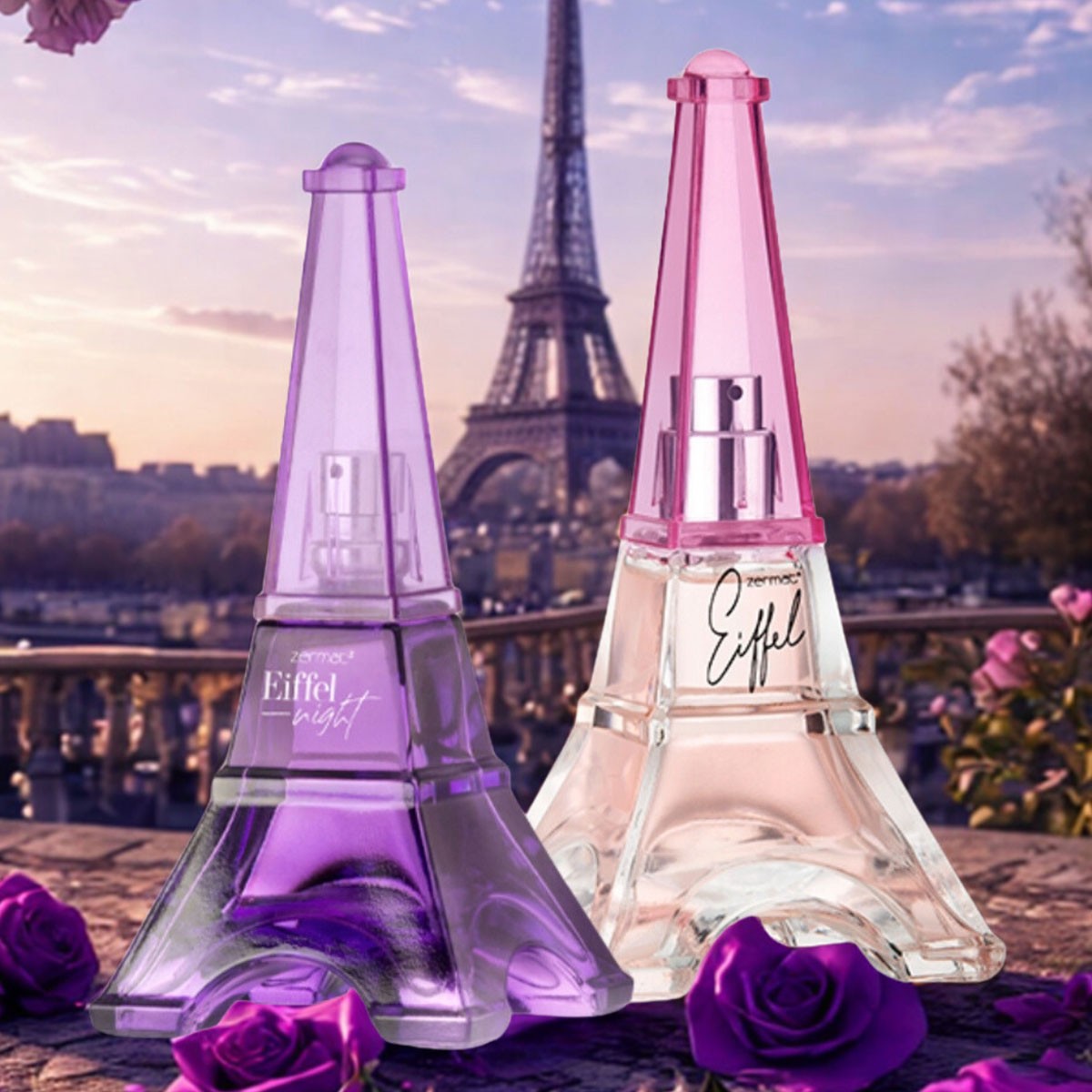 Set 2 perfumes Zermat Eiffel floral frutal larga duraci&oacute;n image number null
