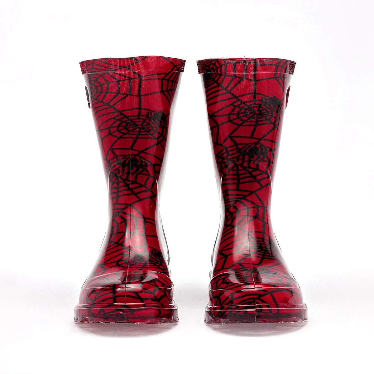 ZAPATO LLUVIA Pinet NI&Ntilde;O PTELARANA COLOR ROJO NEGRO image number null