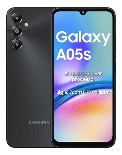 Samsung Galaxy A05s Dual SIM 128 GB negro 4 GB RAM. image number null