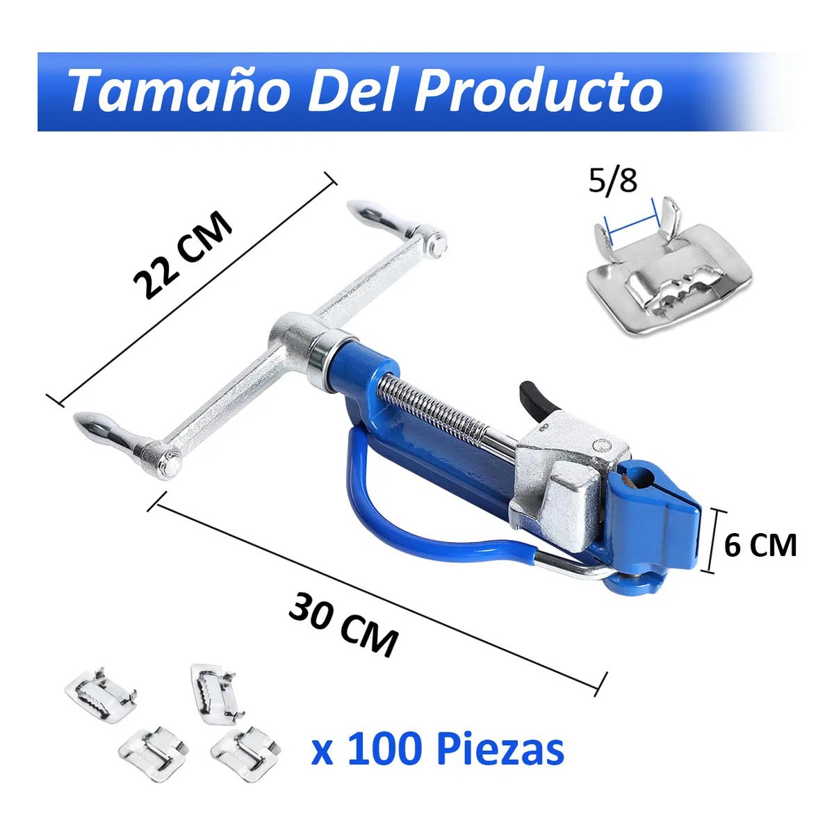 Flejadora Manual Para Fleje De Acero Inoxidable image number null