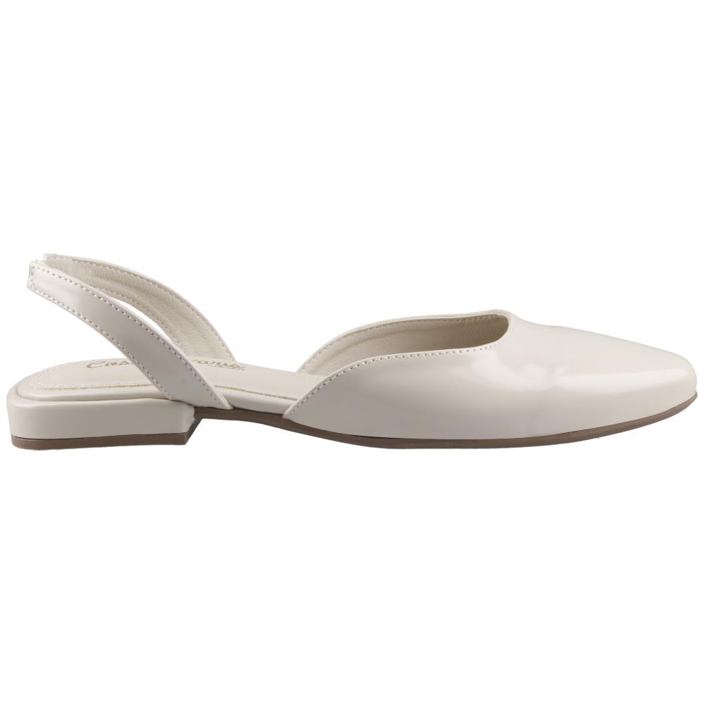 Balerina Dama Cosmo Paris 8323 Neutro Brillo Zapatilla Mujer Talla 23 a 26 E image number null