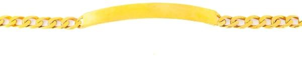 ESCLAVA BARBADO / CUBANO 19.5 CM CALIBRE 5 MM ORO DORADO 14 KILATES image number null