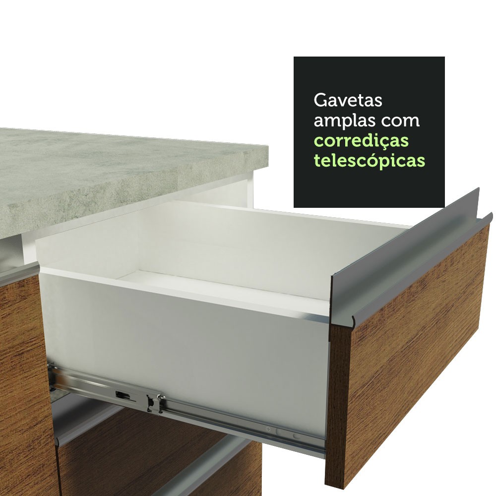 Cocina Integral Completa Modular Madesa Vicenza 290cm BM. image number null
