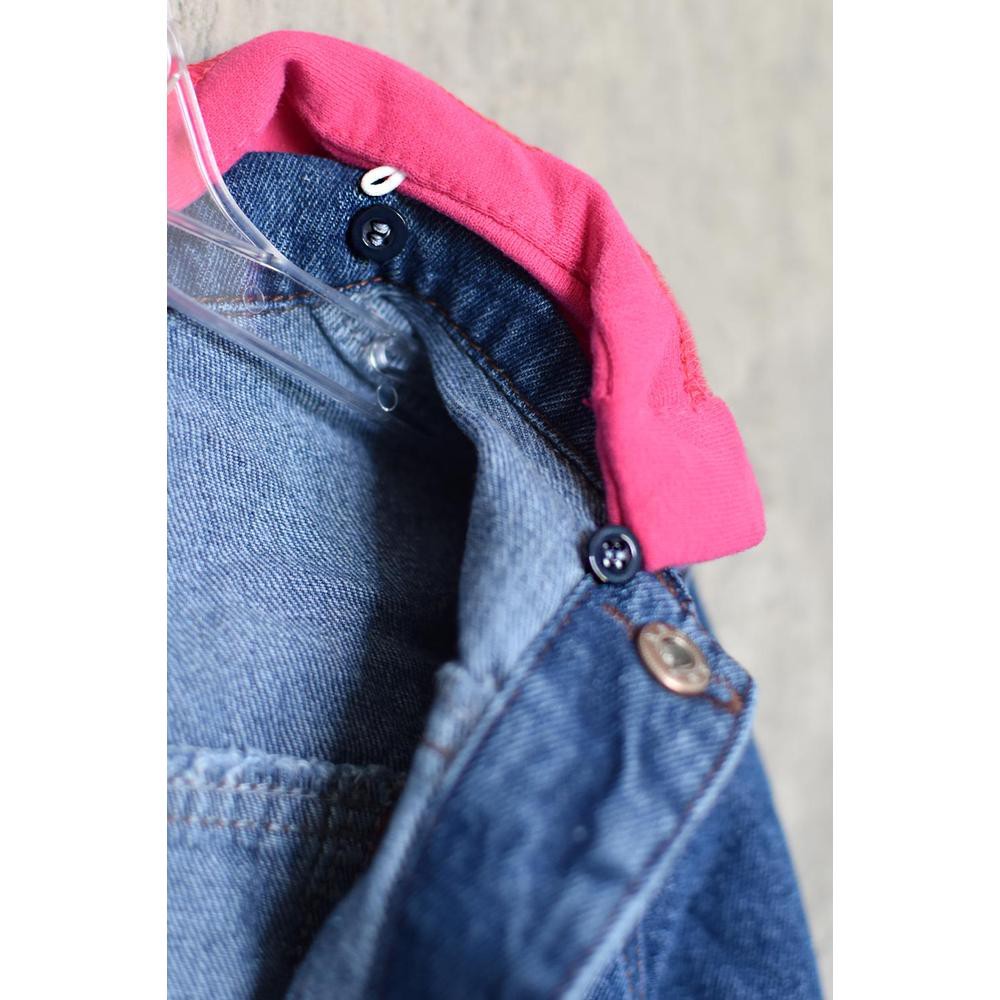 Chamarra denim con capucha desmontable /Kids 31701 (Azul dark) image number null