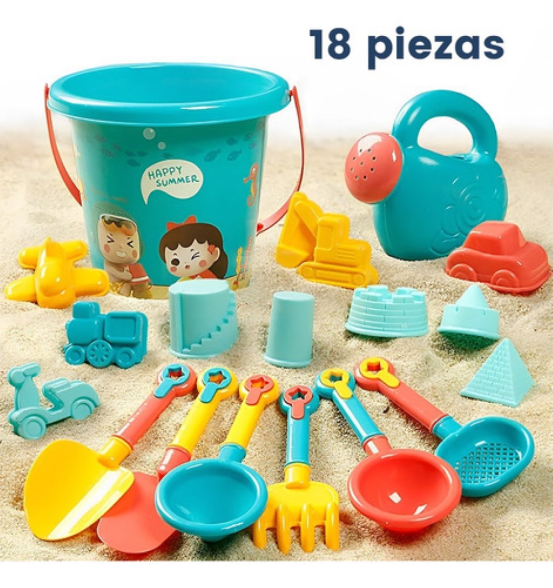 Juguetes De Juegos De Ocio Entretenimiento De Playa, Varios Colores . image number null