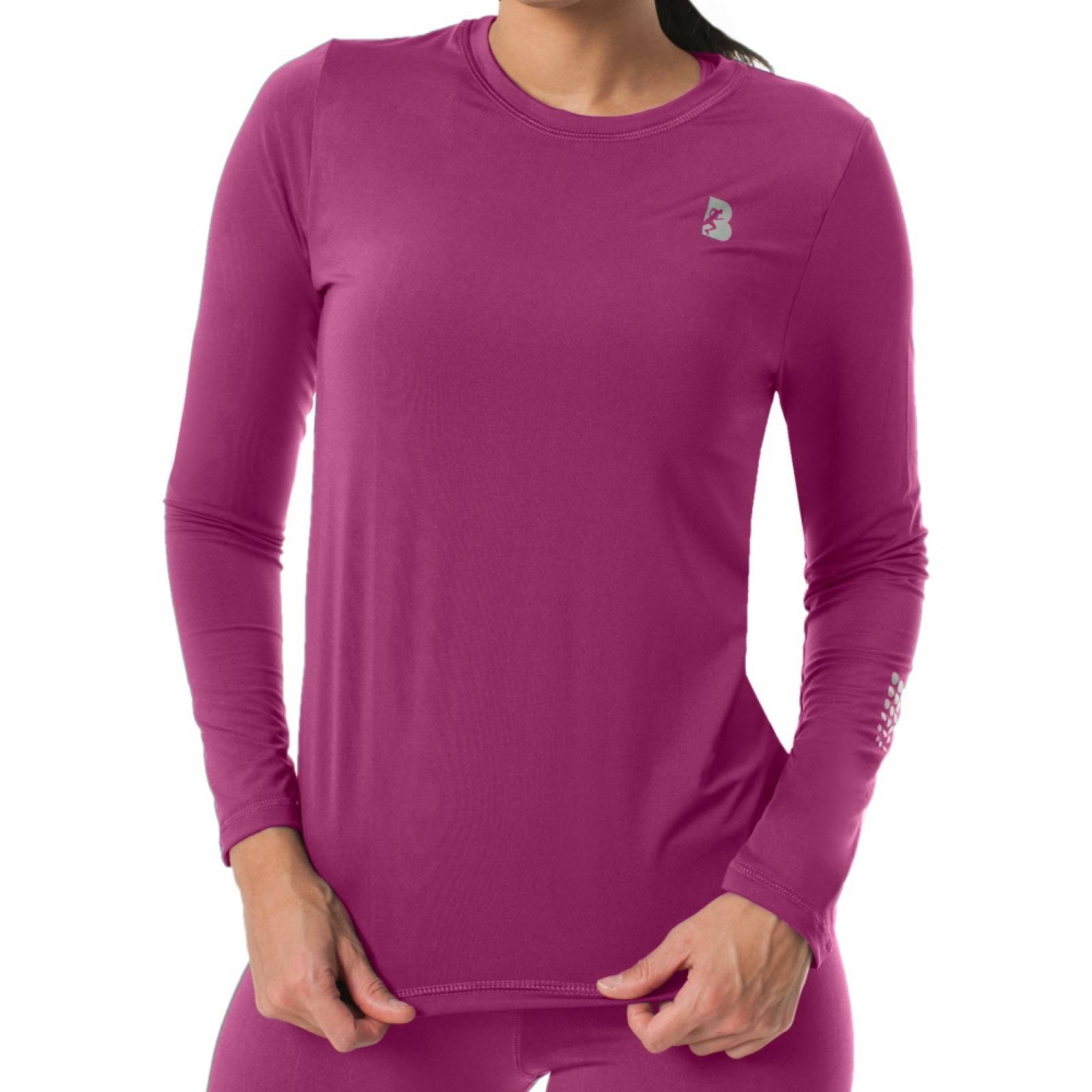 Playera Deportiva Manga Larga Mujer Dry-Fit BlackSecretSport image number null
