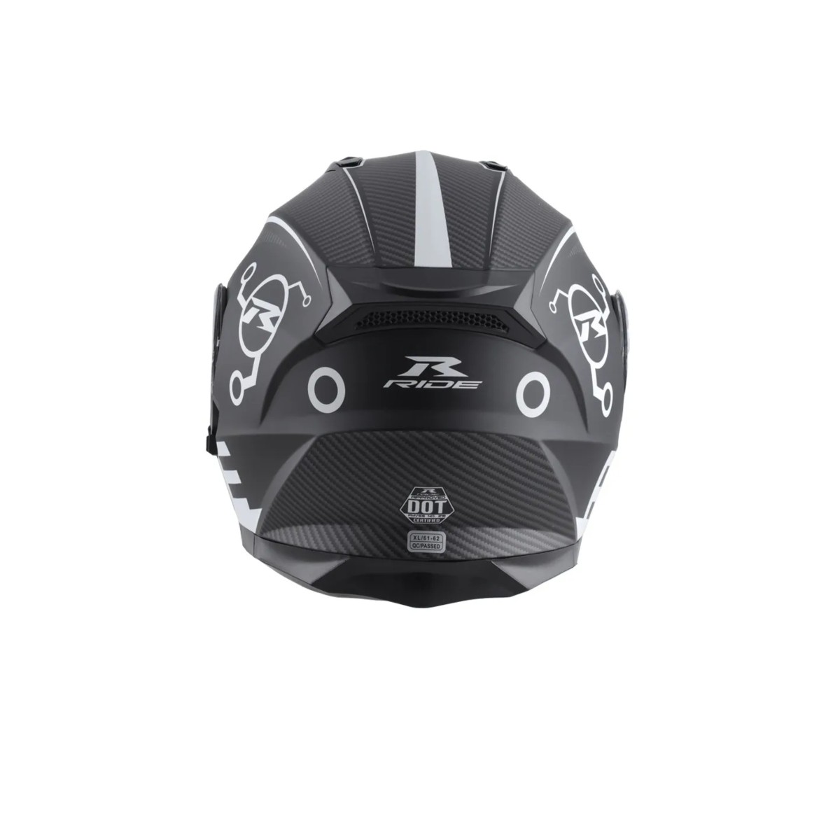 Casco Motociclista Abatible Tour Hr Ride Line St N Unisex / Negro Mate ENDY3 image number null