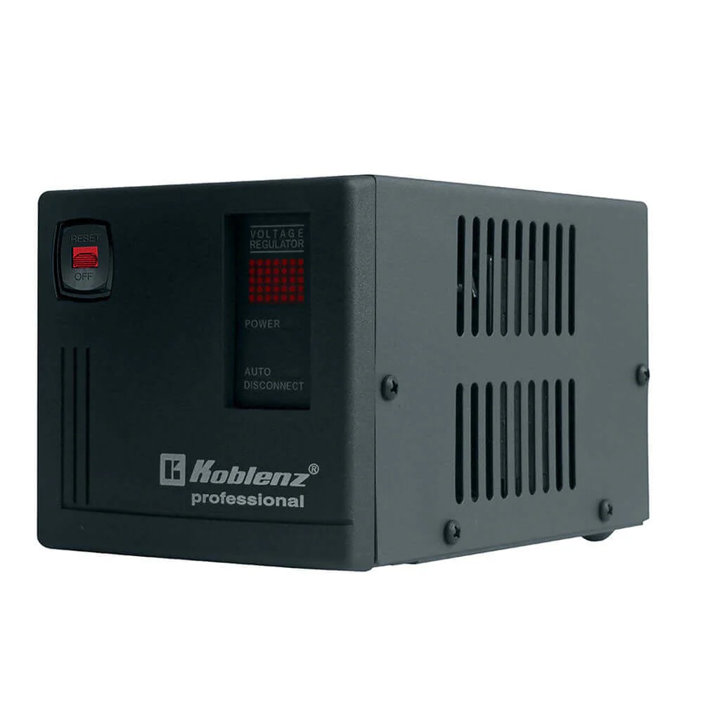 Regulador de Voltaje Koblenz ER 2800 6 Contactos 2800 VA / 1800 W Negro ENDY4 image number null