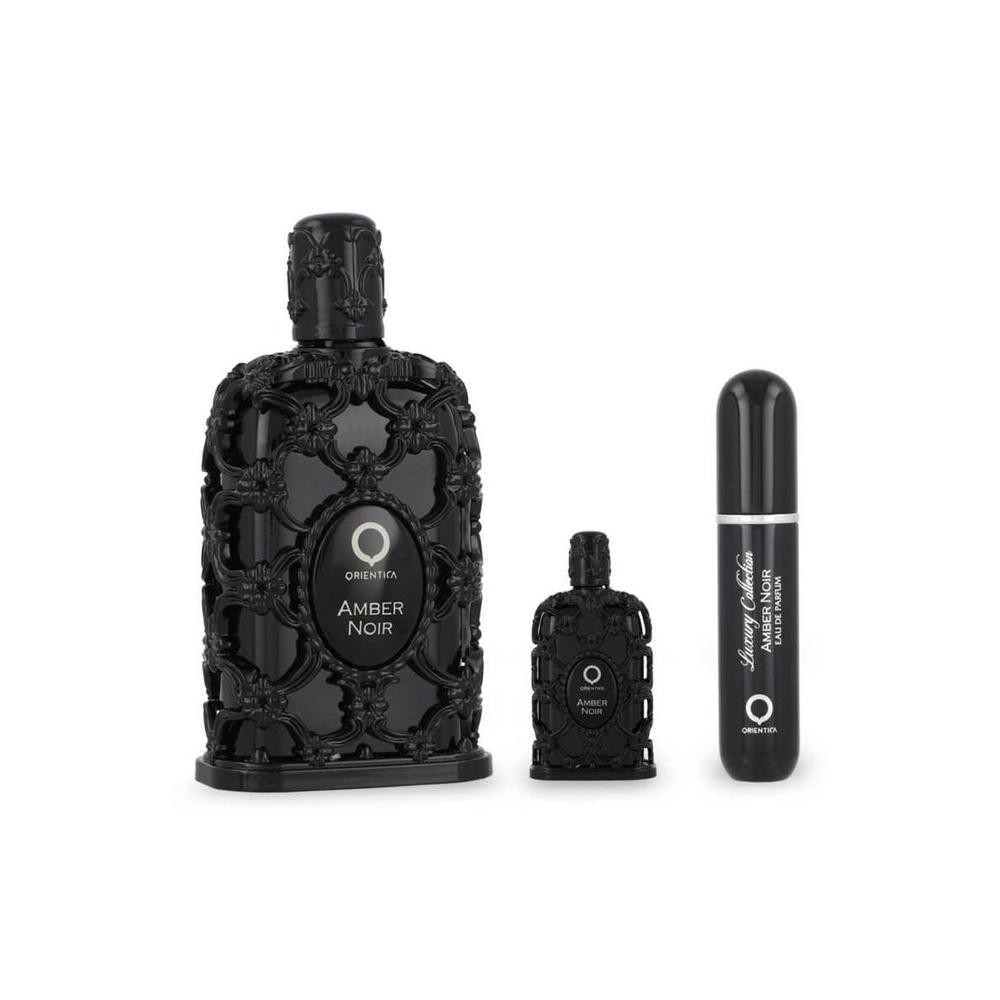 Set Luxury Collection Amber Noir de Orientica 4 piezas EDP image number null