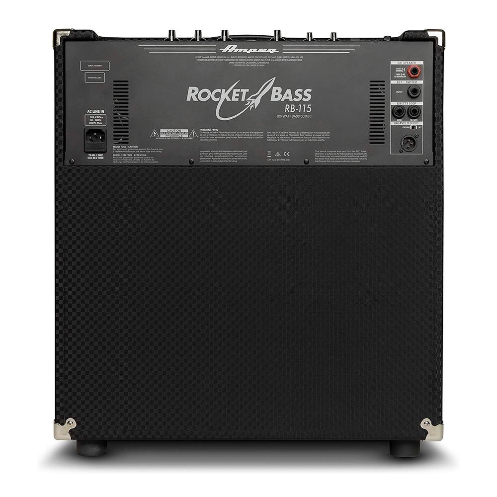Amplificador para Bajo 200 Watts RB-115 AMPEG image number null