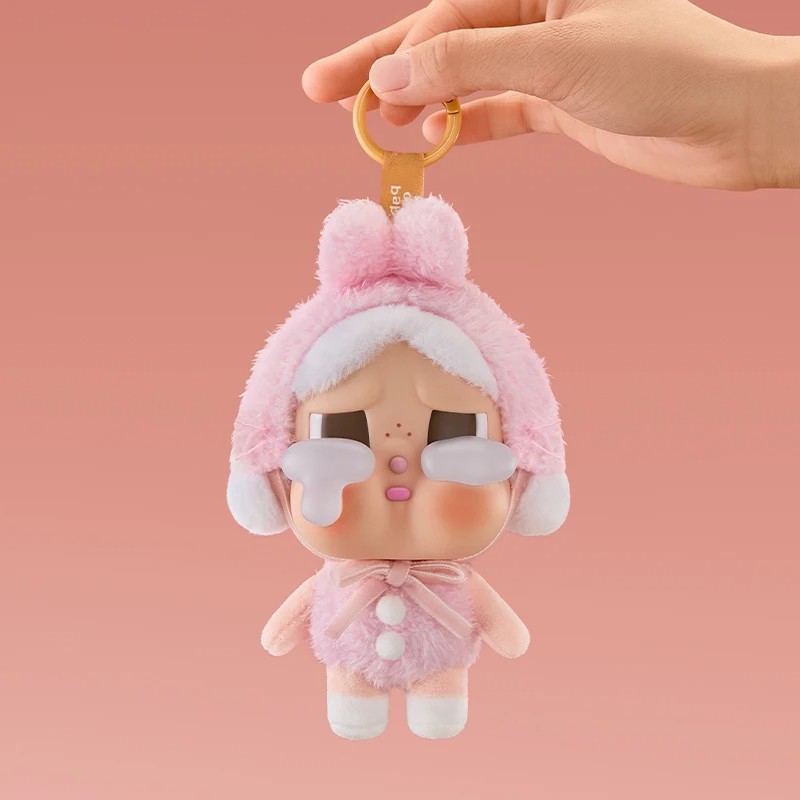 POP MART CRYBABY Crying Again Series-Caja ciega de cara de vinilo 1PC/ Caja misteriosa image number null