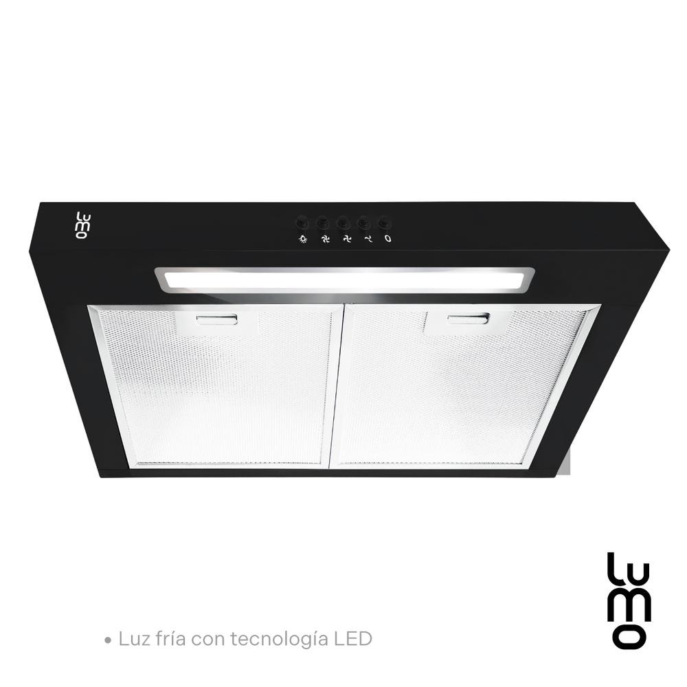Campana Cocina Extractora de Pared 60 cm Acero Inox Luz Led image number null