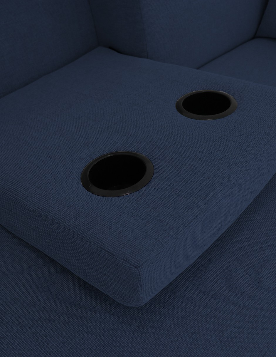 Sof&aacute; Cama Easy Living Roco Azul Marino image number null