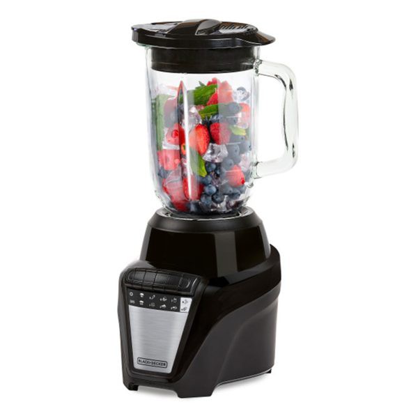 Licuadora Black & Decker BL0876-1BDLA Vaso Vidrio 700W / 8 Vel Negra SYP-Y3 image number null
