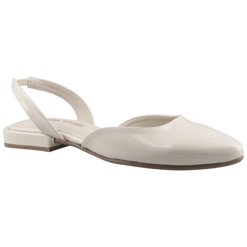 Balerina Dama Cosmo Paris 8323 Neutro Brillo Zapatilla Mujer Talla 23 a 26 E image number null