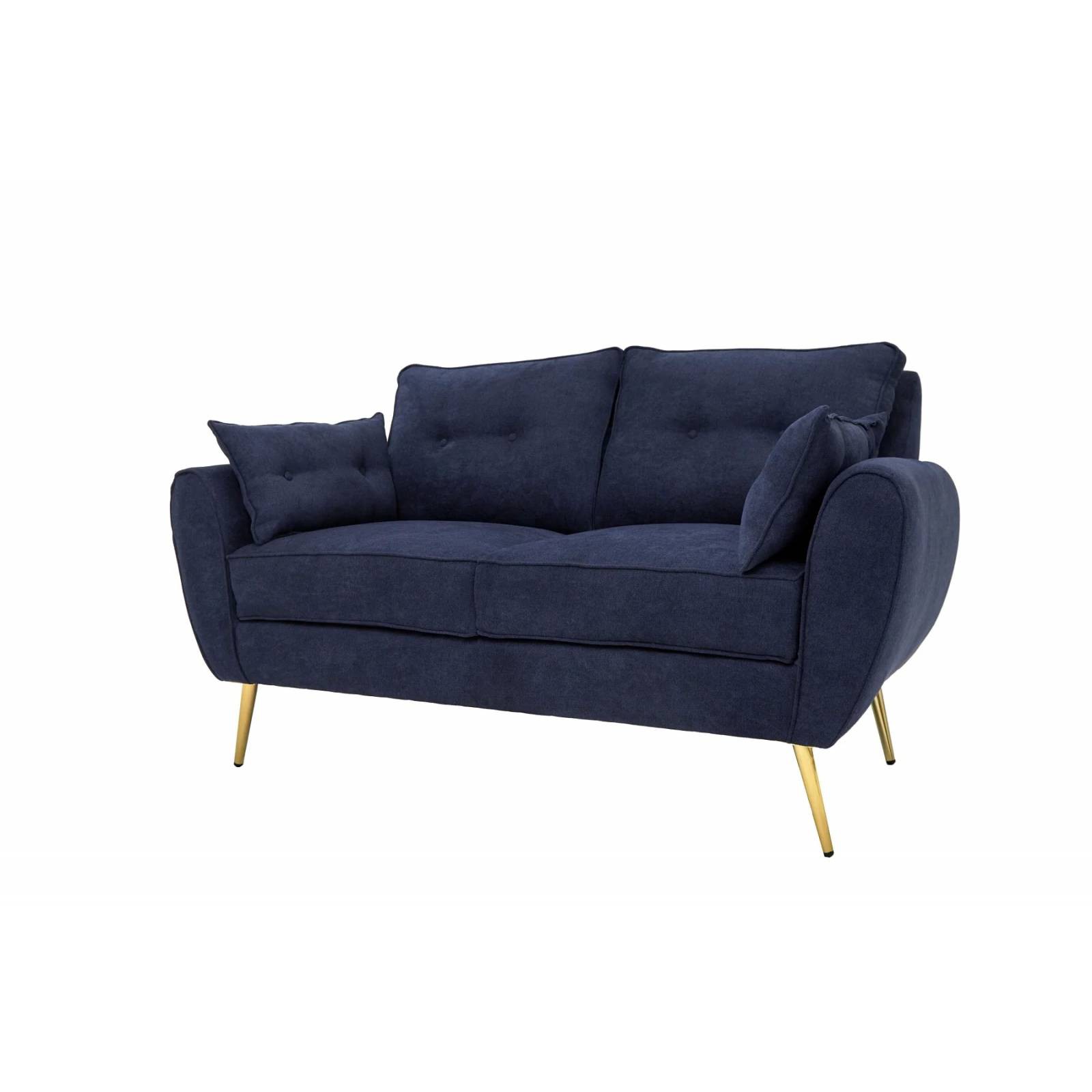 Love Seat Chris Azul - Kessa. image number null