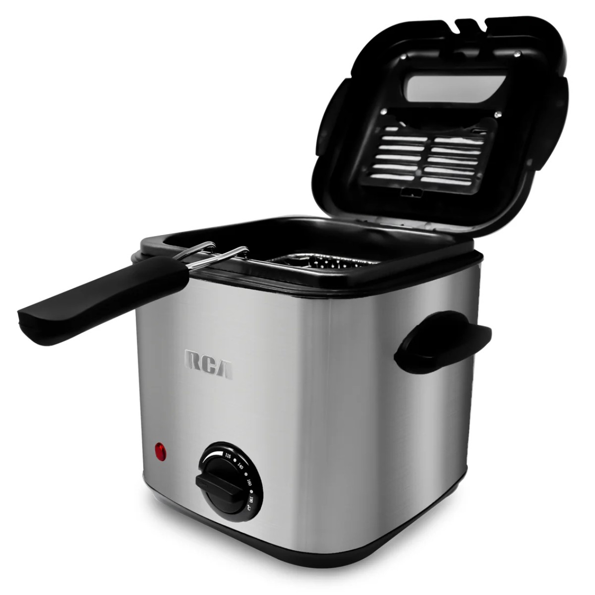Mini Freidora El&eacute;ctrica RCA RC-DF2 1,5 Lts Plata ALBY2 image number null