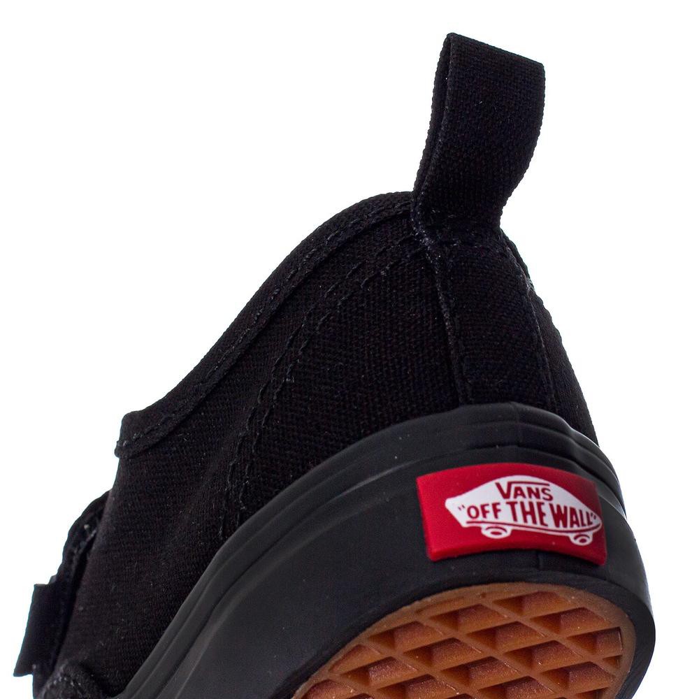 Tenis Vans Authentic Elastic V - 0EENBKA - Negro - Bebes image number null