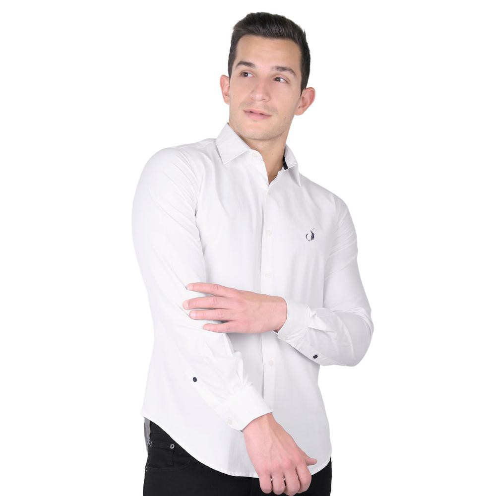 Camisa Hombre Casual Blanco Long Beach Polo Club 75105202 image number null