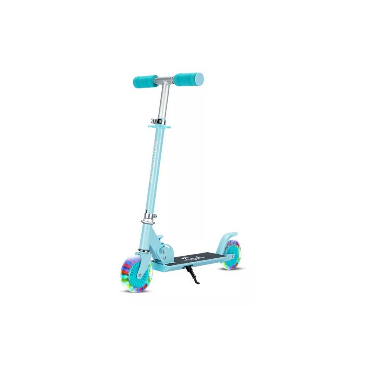 Monopat&iacute;n Plegable Con Luces Para Ni&ntilde;os Azul image number null