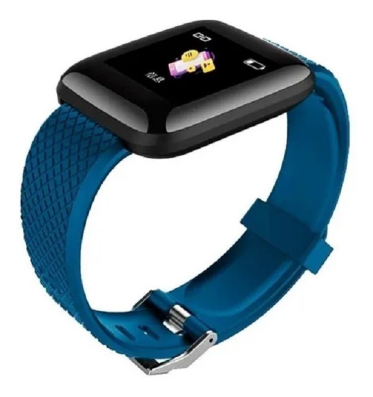 SMARTWATCH 116 PLUS MONITOR DE RITMO CARDIACO DEPORTES image number null