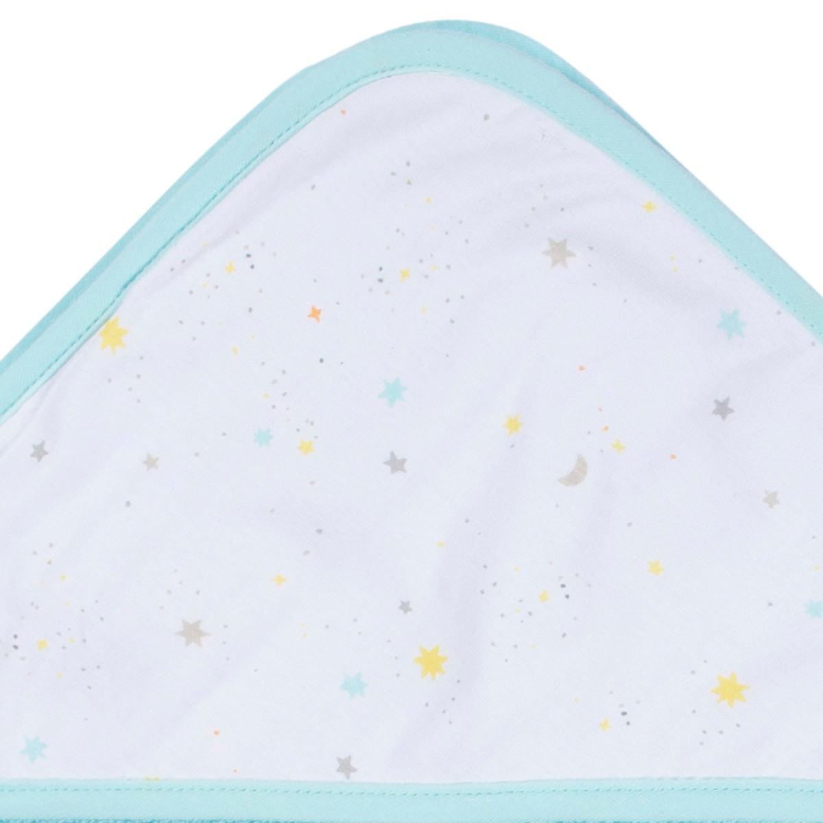 Set 2 toallas Gerber beb&eacute; capucha algod&oacute;n azul 66&times;76 cm image number null