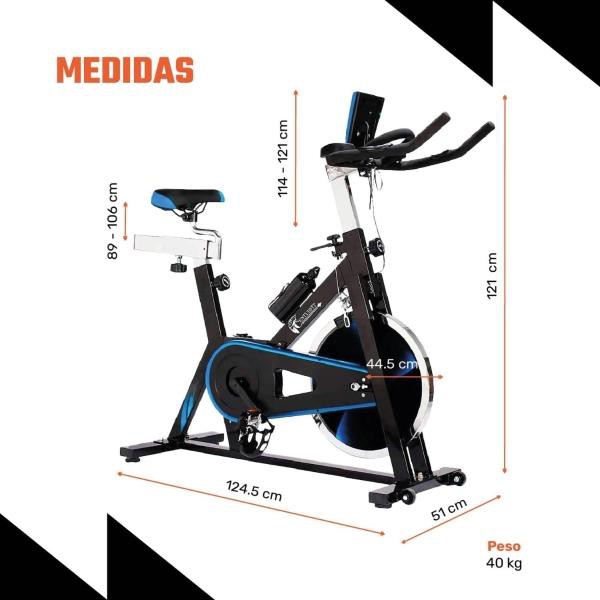 Bicicleta Estatica 18kg Profesional Uso Rudo Fija Centurfit image number null
