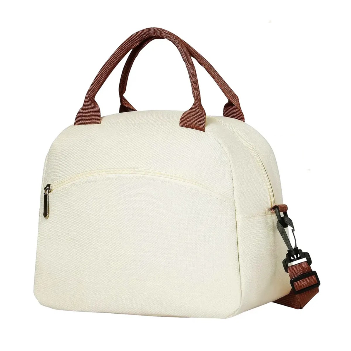 Lonchera T&eacute;rmica Bolsa Trabajo Port&aacute;til 9.5l Color Beige image number null