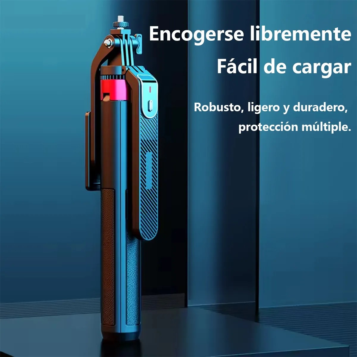 1,8 M Tripie Para Selfie Stick Port&aacute;til Para Telefono Celular Con Luces image number null