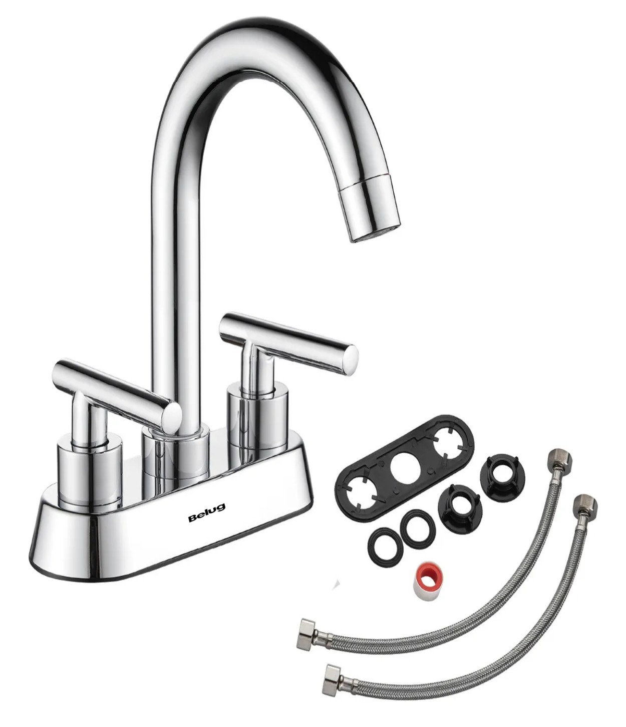 Grifer&iacute;a de ba&ntilde;o Femmto Ba&ntilde;o Color Gris Acabado Cromado plata image number null