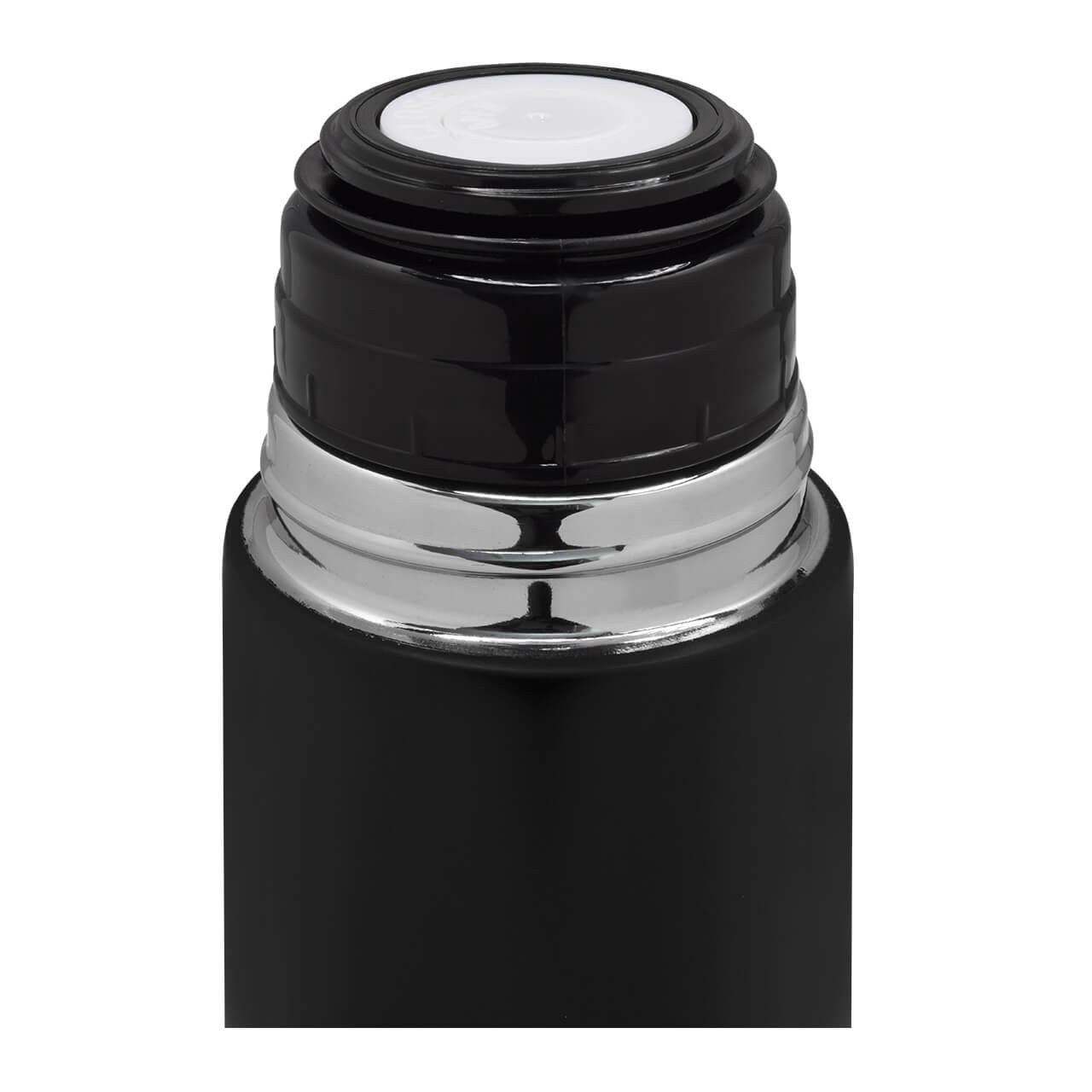 Termo tipo bala Nat Geo, CONSERVE AND PROTECT, acero inoxidable de 500 ml, THNG21, negro mate image number null
