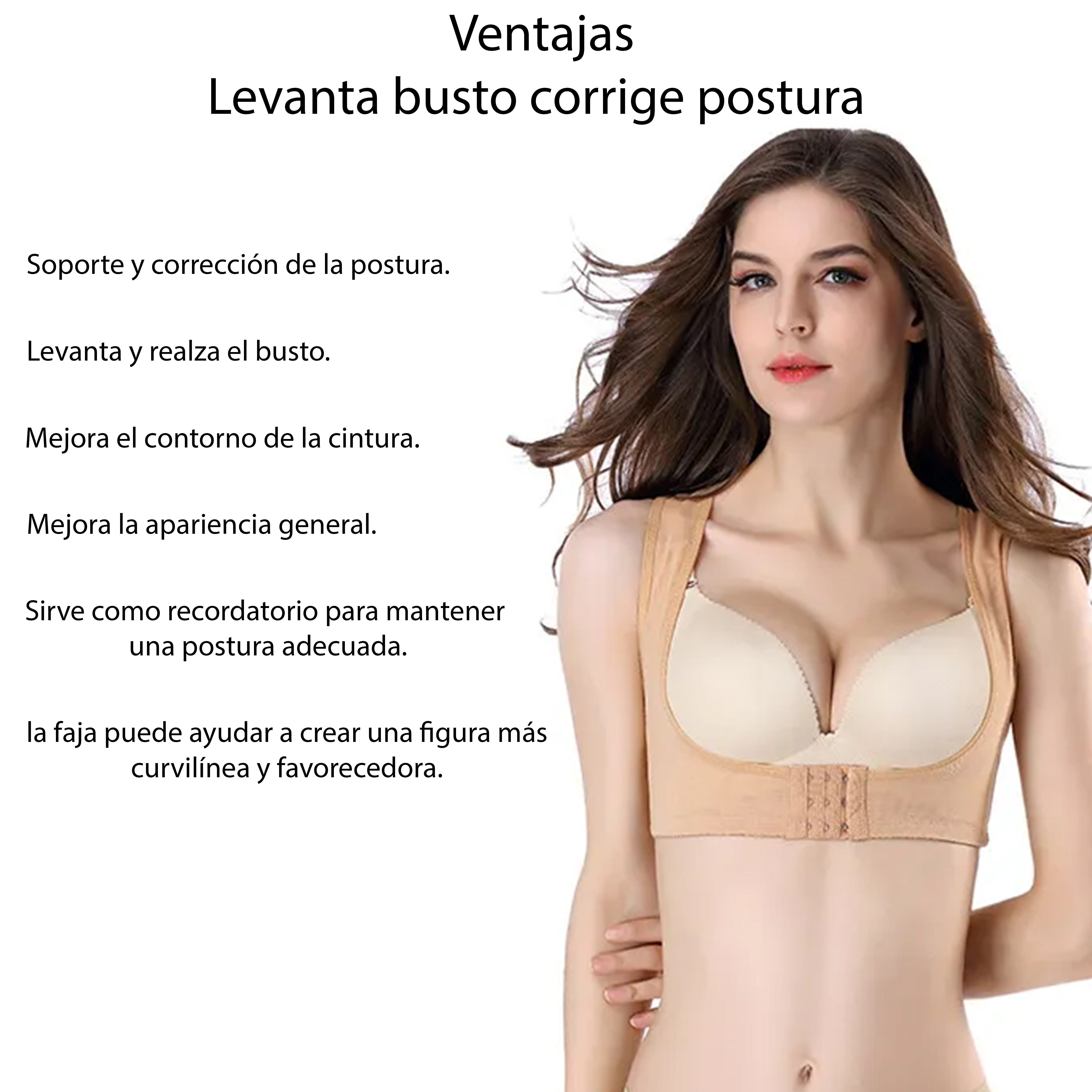 Faja Post Parto 3 En 1 Mas Faja Levanta Busto Corrige Postura Ecobaby Original image number null