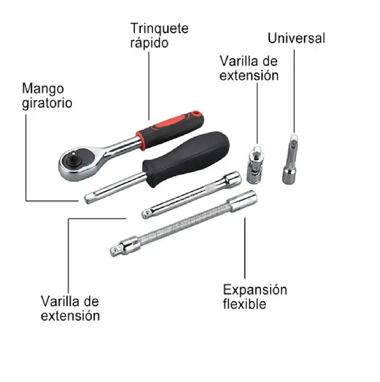 Juego De Reparaci&oacute;n De Autom&oacute;viles Combinados Estuche image number null