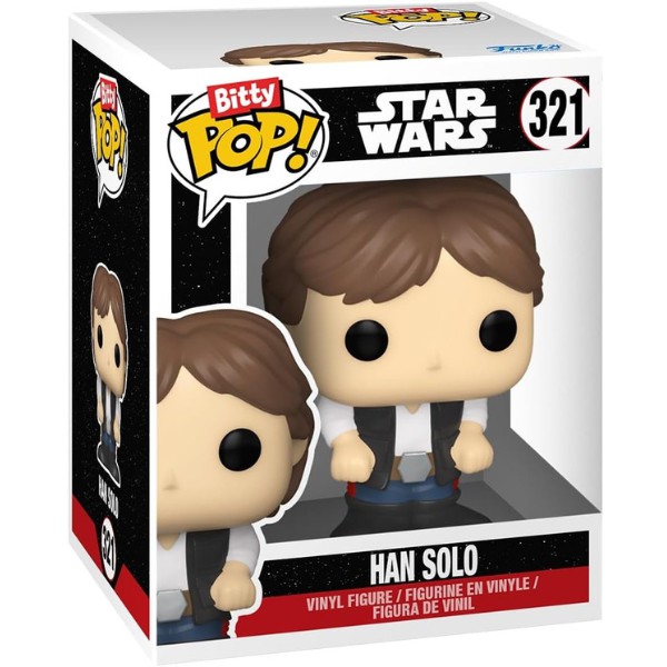 Funko Pop Bitty Ride Han Solo con Halc&oacute;n Milenario Star Wars Figura Mini Coleccionable Veh&iacute;culo Original image number null