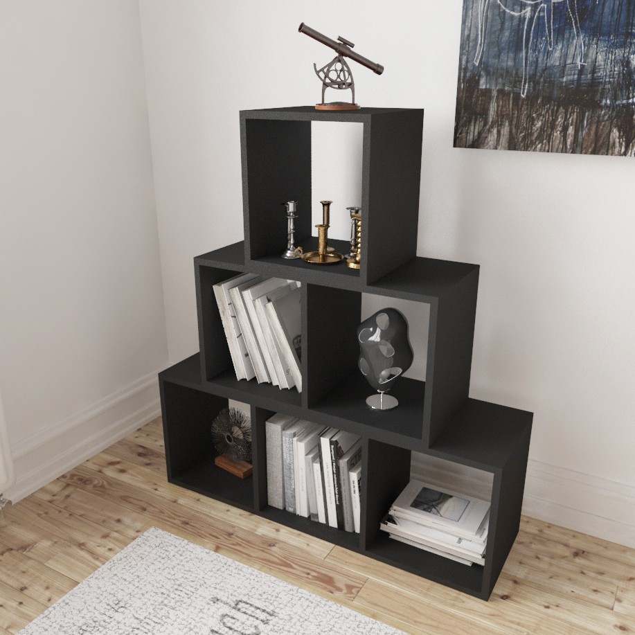 Librero Modular negro image number null