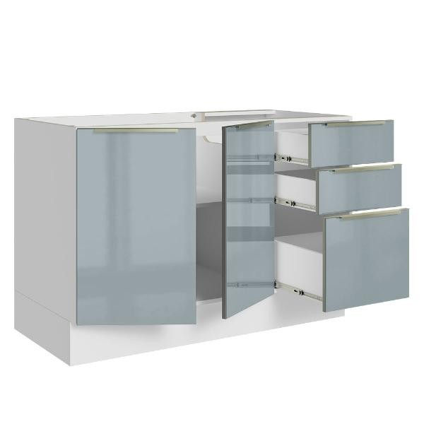 Gabinete Bajo Cocina Madesa Lux Con Acessorios y Tarja BG 02 image number null